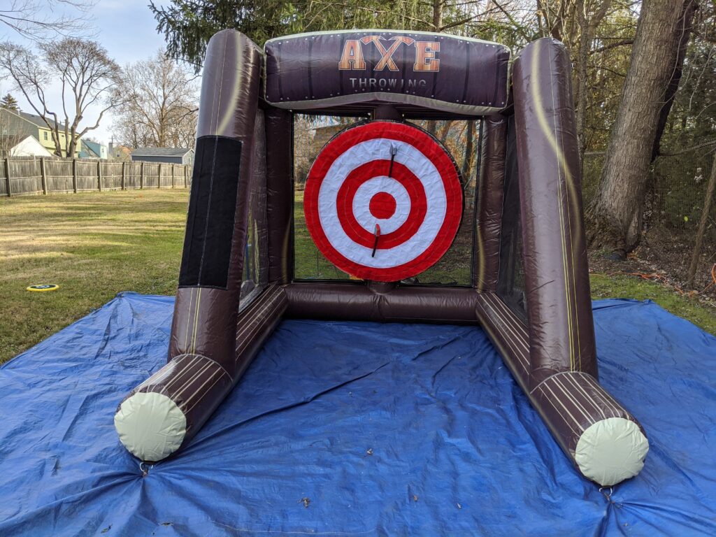 inflatable axe throwing