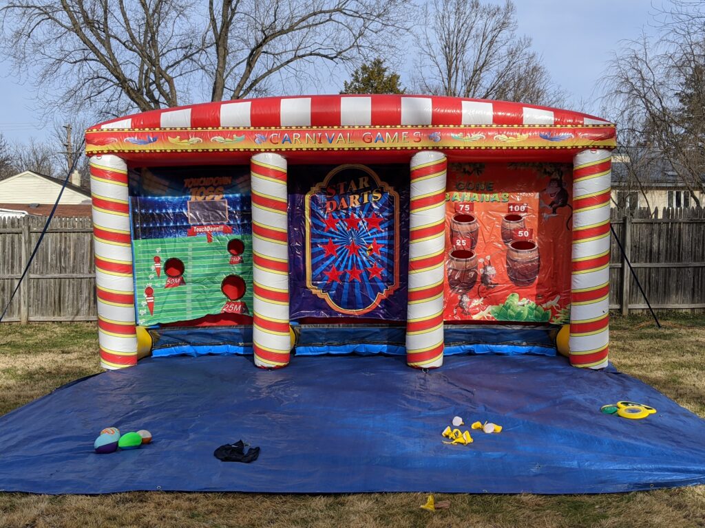 inflatable carnival game